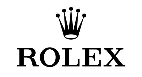 rolex black and white logo|rolex symbol images.